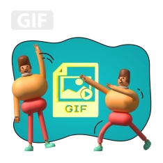 Gif-анимация - КИБЕРшкола программирования для детей, компьютерные курсы для школьников, начинающих и подростков - KIBERone г. Лобня