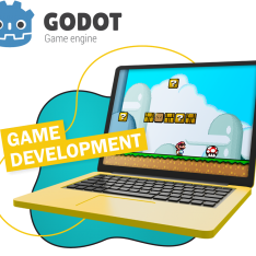 Godot.  Основа создания легендарных игр - КИБЕРшкола программирования для детей, компьютерные курсы для школьников, начинающих и подростков - KIBERone г. Лобня