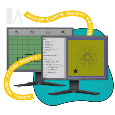 Исполнители чертежник и черепашка - КИБЕРшкола программирования для детей, компьютерные курсы для школьников, начинающих и подростков - KIBERone г. Лобня