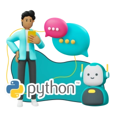 Умный чат-бот на Python на Telegram - КИБЕРшкола программирования для детей, компьютерные курсы для школьников, начинающих и подростков - KIBERone г. Лобня