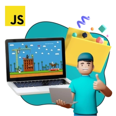 JavaScript + AI. Проектное обучение + геймификация + AI-помощники - КИБЕРшкола программирования для детей, компьютерные курсы для школьников, начинающих и подростков - KIBERone г. Лобня