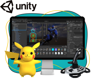 Мир трехмерных игр на Unity 2D - Школа программирования для детей, компьютерные курсы для школьников, начинающих и подростков - KIBERone г. Лобня