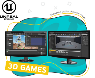 Unreal Engine 4. Игровой движок - Школа программирования для детей, компьютерные курсы для школьников, начинающих и подростков - KIBERone г. Лобня
