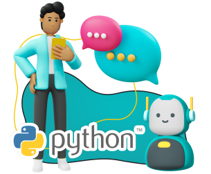 Умный чат-бот на Python - Школа программирования для детей, компьютерные курсы для школьников, начинающих и подростков - KIBERone г. Лобня