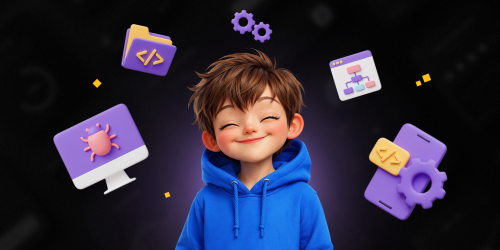 Идеальный сайт с нуля: код, дизайн и AI-помощник - КИБЕРшкола программирования для детей, компьютерные курсы для школьников, начинающих и подростков - KIBERone г. Лобня